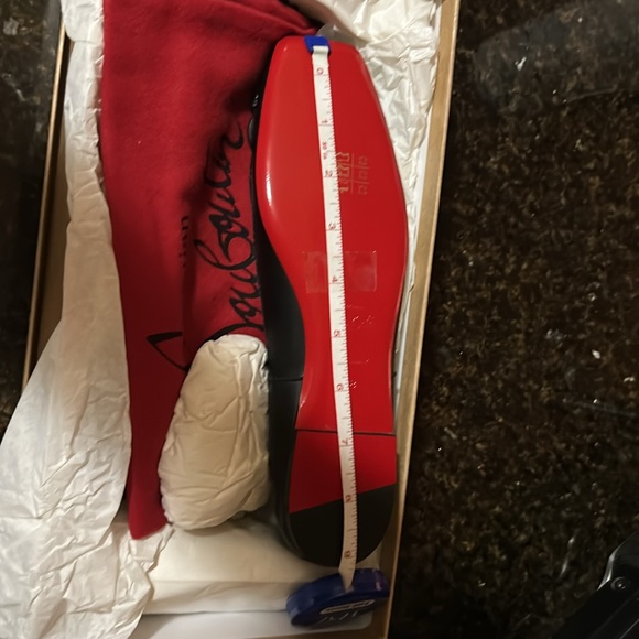 "Mamadrague" napa leather ballerina flats bow accent
Square toe
Slip-on style - Picture 10 of 11